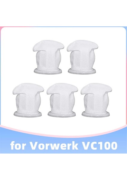 Adet Yedek Filtre Kir Filtresi Vorwerk Kobold VC100 Yıkanabilir Kablosuz El Süpürgesi ile Uyumlu (Yurt Dışından)