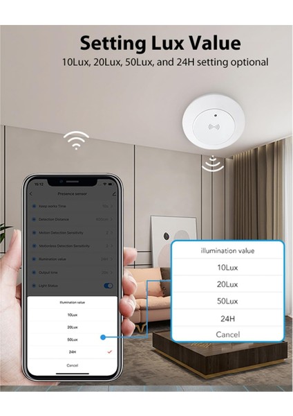Insan Varlığı Sensörü Işık Anahtarı Zigbee Milimetre Dalgası Varlık Sensörü Otomatik Açma/kapama Akıllı Hareket Sensörü Işık Anahtarı B (Yurt Dışından) fırsatları