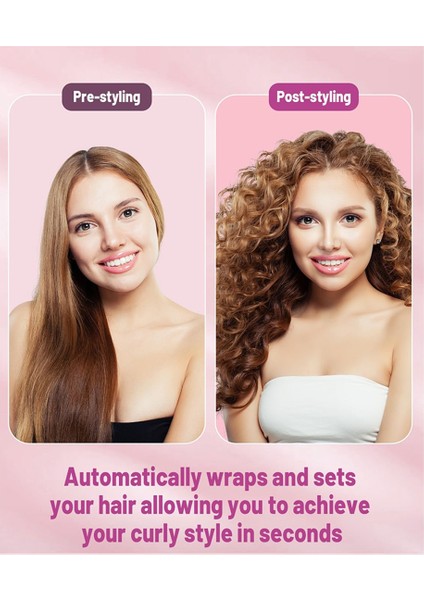 Dyson Airwrap HS01 HS05 Için Konik Uzun Namlulu Ek Parçası, Bukleler ve Dalgalar Için 20MM-36MM Otomatik Sarma Saç Maşası Mor (Yurt Dışından) indirimleri