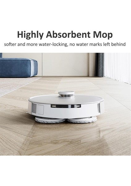 Ecovacs Deebot T30 Pro / T30S Combo / T30S / T20 Omni / T10 Omni / X1 Omni / X1 Turbo / X2 Omni / M12 Pro+ Için Mop Pedleri (Yurt Dışından) indirimleri