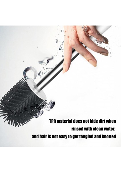 Tuvalet Fırçası ve Tutucu Seti Yumuşak Kıllı Tuvalet Fırçası Tuvalet Kasesi Fırçası Banyo Temizleme Fırçası Ev Için (Yurt Dışından) fırsatları