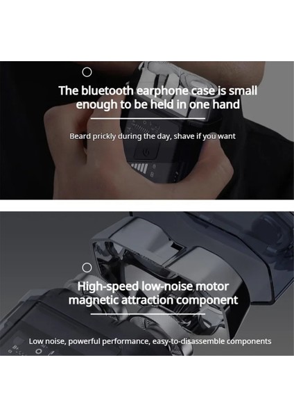 SJ-603 Taşınabilir Soğuk Şeffaf Çift Başlı Manyetik Yüzen Tıraş Makinesi Tüm Vücut Yıkanabilir Elektrikli Erkek Tıraş Makinesi (Yurt Dışından) modelleri