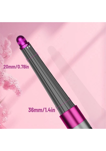 Dyson Airwrap HS01 HS05 Için Konik Uzun Namlulu Ek Parçası, Bukleler ve Dalgalar Için 20MM-36MM Otomatik Sarma Saç Maşası Mor (Yurt Dışından) fırsatları