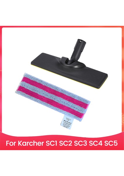 Karcher Easyfix Sc1 Sc2 Sc3 Sc4 Sc5 Buharlı Temizleyici Parçaları Yedek Zemin Ucu ve Mikrofiber Paspas Bezi A (Yurt Dışından)