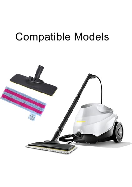 Karcher Easyfix Sc1 Sc2 Sc3 Sc4 Sc5 Buharlı Temizleyici Parçaları Yedek Zemin Ucu ve Mikrofiber Paspas Bezi A (Yurt Dışından) modelleri