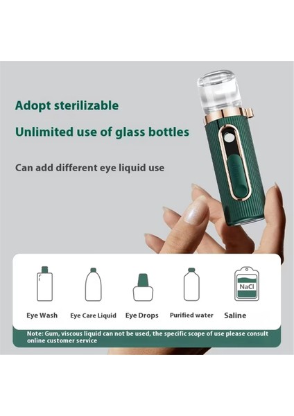 Elektrikli Göz Nano Spreyi, Sıcak Buhar Kompresi, Göz Spa'sı, Yüz Cilt Nemlendirici, Nemlendirme ve Rahatlatma Aleti (Yurt Dışından) indirimleri