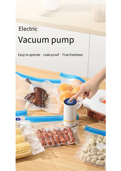 Mini Vakumlu Paketleme Makinesi Taşınabilir USB Şarj Edilebilir Vakumlu Paketleme Makinesi 10 Yeniden Kullanılabilir Poşet Içerir Mutfak, Barbekü ve Seyahat Için Ideal (Yurt Dışından) modelleri