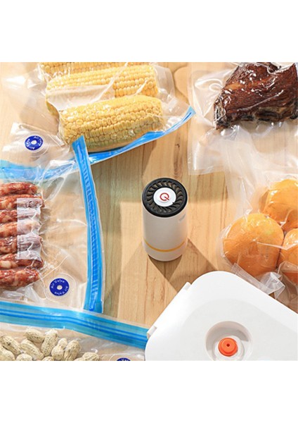 Mini Vakumlu Paketleme Makinesi Taşınabilir USB Şarj Edilebilir Vakumlu Paketleme Makinesi 10 Yeniden Kullanılabilir Poşet Içerir Mutfak, Barbekü ve Seyahat Için Ideal (Yurt Dışından) fırsatları