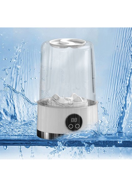 Mini Şarj Edilebilir Çamaşır Makinesi Iç Çamaşırı Seyahat Taşınabilir Küçük Çorap Çamaşır Makinesi Giysi Kovası Mor (Yurt Dışından) indirimleri