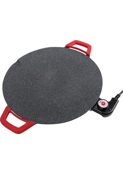 Elektrikli Izgara - Dumansız Elektrikli Barbekü Izgara Pişirme Tepsileri, Yapışmaz Pişirme Izgarası Tava Gözleme Yapıcı Abd Fişi (Yurt Dışından)