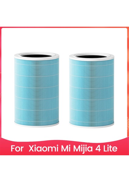 Xiaomi Mi Mijia 4 Lite Hava Temizleyici Aksesuarları Yedek Parçaları Için 2 Adet Hepa Filtre Elemanı (Yurt Dışından)
