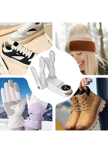 Koku Giderici Ayakkabı Kurutucusu Bot Kurutucusu Taşınabilir Elektrikli Ayakkabı Kurutucusu Katlanabilir Tasarım Eldiven Kurutucusu Kayak Botları, Botlar Için Ab Fişi (Yurt Dışından) fırsatları