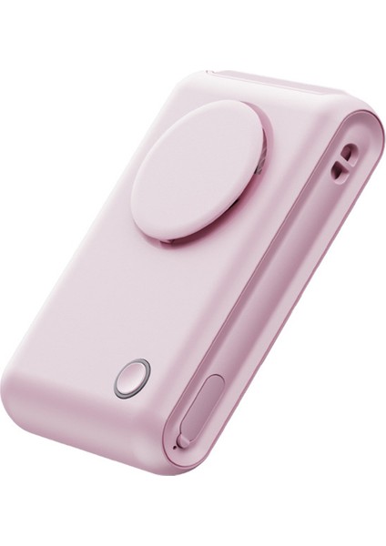 Bel Klipsli ve Boyun Askılı Tasarımlı Şarj Edilebilir Taşınabilir Vantilatör, Kamp, Açık Hava Aktiviteleri Için Eller Serbest Soğutma B (Yurt Dışından)