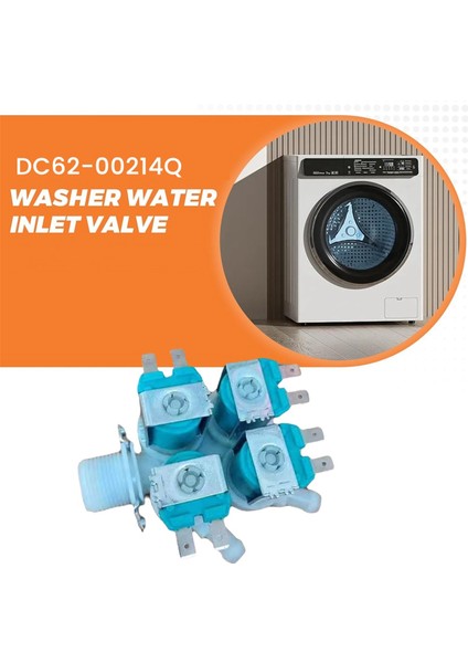 DC62-00214Q Samsung Çamaşır Makinesi Parçası Su Giriş Solenoid Valf Montajı Için Çamaşır Makinesi Su Giriş Vanası Değişimi (Yurt Dışından) modelleri