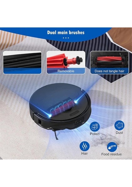Roborock Qrevo Master/qrevo Slim Robot Temizleyici Parçaları Için Vakum Aksesuarları Ana Yan Fırça Filtreleri Paspas Pedi Toz Torbaları (Yurt Dışından) fırsatları