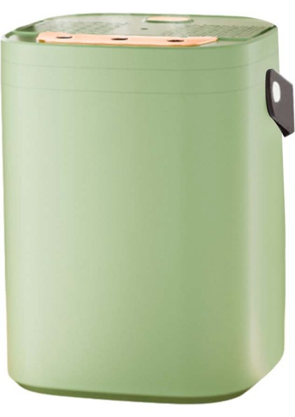 1.8l Ev Aroma Nemlendirici Koku Difüzörü USB Şarjlı Üçlü Sprey 3 Modlu Küçük LED Gece Lambası Yeşil (Yurt Dışından)