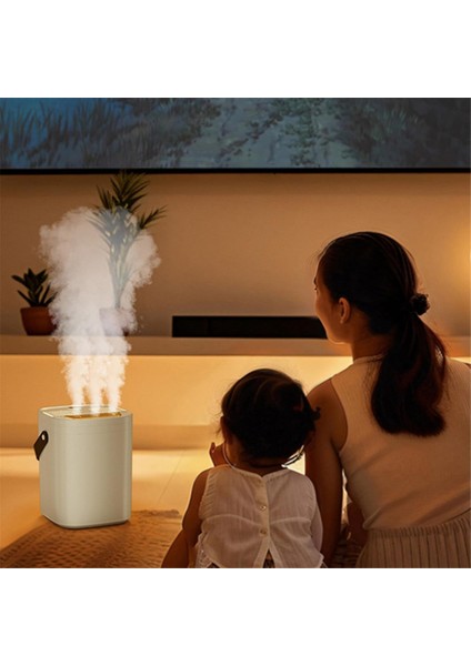 1.8l Ev Aroma Nemlendirici Koku Difüzörü USB Şarjlı Üçlü Sprey 3 Modlu Küçük LED Gece Lambası Yeşil (Yurt Dışından) indirimleri