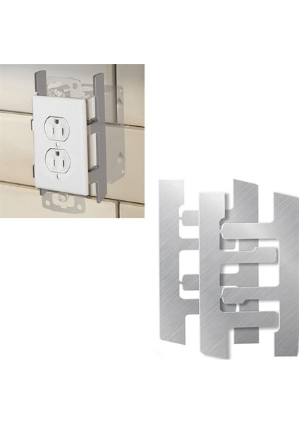 10 Adet Anahtar Kutusu Kayışları Elektrik Kutusu F Klipsleri Destek Kayışı Gevşek Priz Onarımı Için Elektrik Prizinde (Yurt Dışından) fırsatları