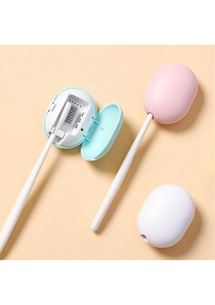 Delme Yok Uv Diş Fırçası Başlığı Dezenfeksiyon Kutusu Kurutma Kutusu Sterilizatör USB Şarj Edilebilir Taşınabilir Diş Fırçası Tutucu Pembe (Yurt Dışından) modelleri