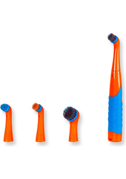 Elektrikli Temizleme Fırçası Mutfak Temizlik Malzemeleri Değiştirilebilir Fırça Ayakkabı Fırçası Banyo Temizlik Aletleri (Yurt Dışından)