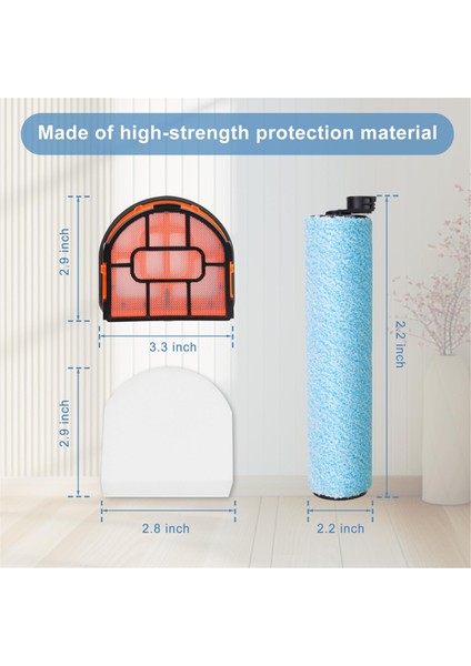 WD161 Yedek Hepa Filtre ve Fırça Silindiri Seti Shark Hydrovac Messmaster AW261, WD160, WD161,WD260,WD261, WD265 Için (Yurt Dışından) indirimleri