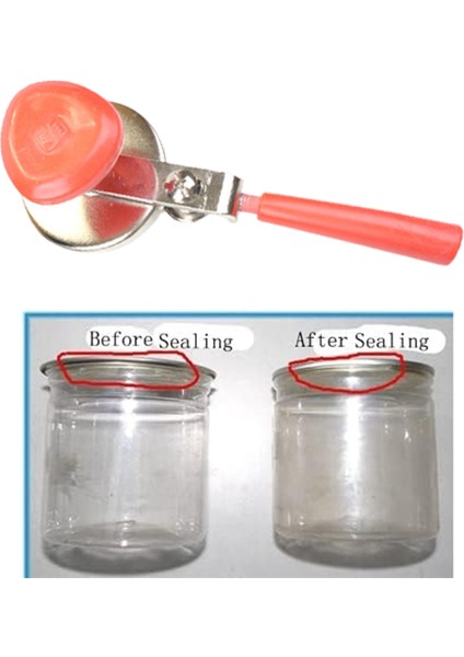 Taşınabilir Manuel Konserve Sızdırmazlık Makinesi Alüminyum Şişe Sızdırmazlık Makinesi Manuel Konserve Sızdırmazlık Makinesi Ev ve Ticari Kullanım Için 86MM (Yurt Dışından) indirimleri