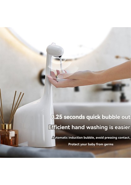 Otomatik Sabunluk Büyük Kapasiteli Temassız Köpük Sabunluk Elektrikli Köpük Sabunluk Pembe (Yurt Dışından) fırsatları