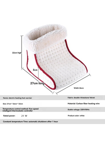 Elektrikli Ayak Isıtıcısı Çift Taraflı Elektrikli Ayak Isıtma Pedi Ayak Isıtıcıları Ev Ofis Masa Altı Masa Ab Fişi-A (Yurt Dışından) modelleri