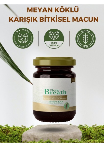 Clean Breath Meyan Köklü Karışık Bitkisel Macun 240 gr fiyatları