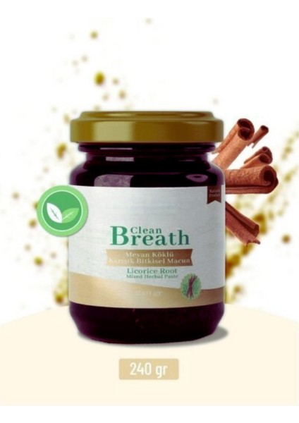 Clean Breath Meyan Köklü Karışık Bitkisel Macun 240 gr modelleri