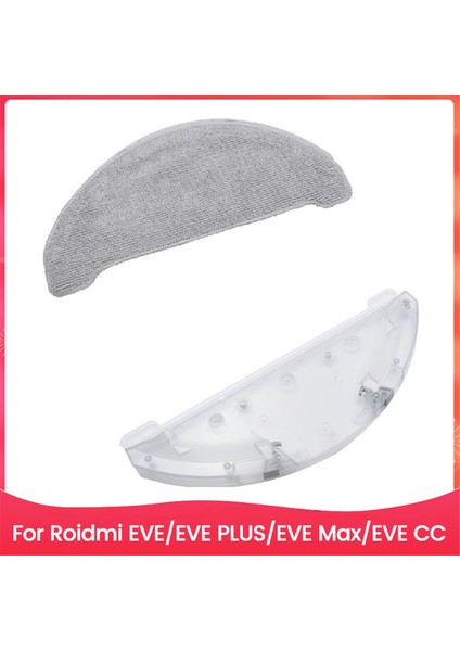 Roidmi Eve/eve Plus/eve Max/eve cc Vakum Mikrofiber Pedler Mop Braketi Değiştirme Kiti Verimli Zemin Temizliği (Yurt Dışından)