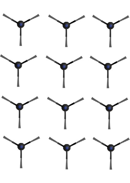 Ecovacs T30 Omnı / T30 Pro Omnı / Yeedı M12 Pro+ / T30 Max Temizleyici Parçalarının Değiştirilmesi Için 12 Adet Yan Fırça (Yurt Dışından) fiyatları