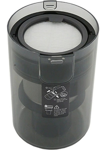 Dreame M12 M13 M12PRO M13S M12S M13PRO H12 Çift Yedek Parça Toz Haznesi Çoklu Koni Siklon Filtre Aksesuarları (Yurt Dışından)