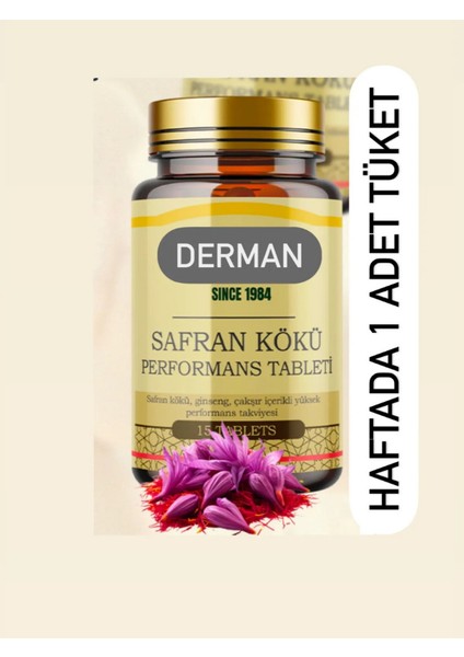 15LI Safran Kökü Tableti