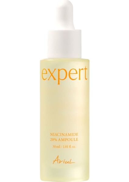 Expert Niacinamide 20% Ampoule 30ML - %20 Niasinamid & Gözenek Arındırıcı Vegan Ampul