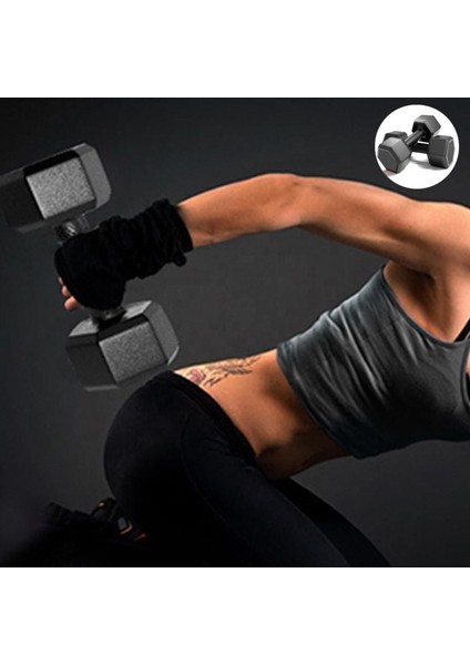 Çok Renkli 10 kg x 2 Dambıl Seti, 20 kg Toplam Ağırlık ile Güç ve Renkli Spor Keyfi modelleri