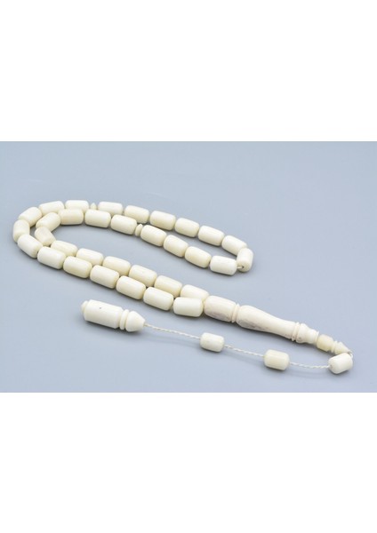 Usta Işi Imamesi Oymalı Kapsül Kesim Deve Kemiği Tesbih