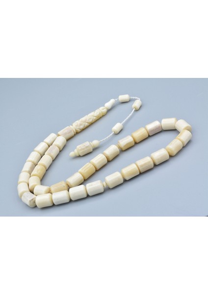 Usta Işi Imamesi Oymalı Kapsül Kesim Iri Boy Balina Kemiği Tesbih fırsatları