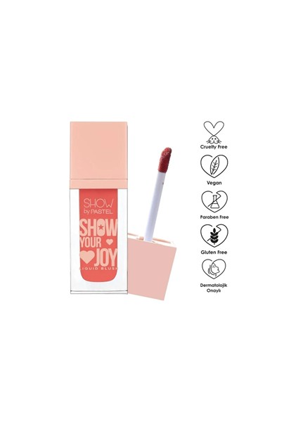 Show By Pastel Show Your Joy Liquid Blush - Likit Allık 56 fiyatları