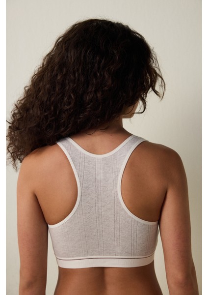 Bej Melanj Melanj Çıkarılabilir Kaplı Balensiz Sütyen indirimleri