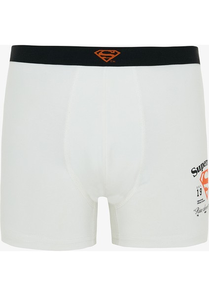 Erkek Superman Puantiye Desenli 2'li Boxer modelleri