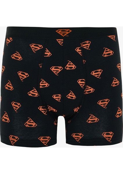 Erkek Superman Puantiye Desenli 2'li Boxer fırsatları