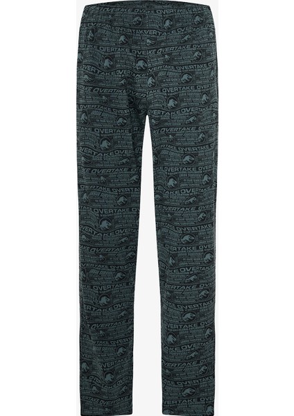 Erkek Jurassic Slogan Baskılı Kısa Kollu Pijama Takımı modelleri