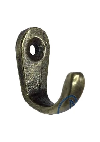 Tekli Anahtar, Bijuteri, Vitrin, Dekor Askısı - Antik, 10X18X22 mm