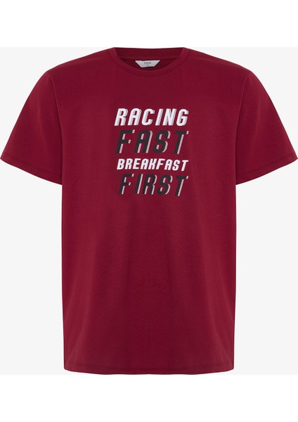 Racing Erkek Sloganlı Pamuklu Pijama Takımı fiyatları