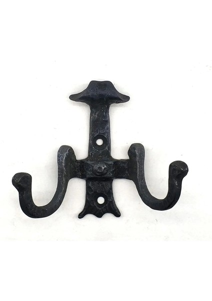 Antika Tarz Dekoratif Pirinç Gemici Askı - 85X94 Mm, Oksit