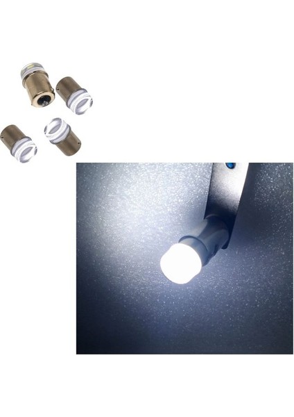 ( 4x Adet ) 1 Set 10W&21W LED 67&93 Star Whıte Park&sinyal Ampul (21W&10W 1156 Star Whıte)