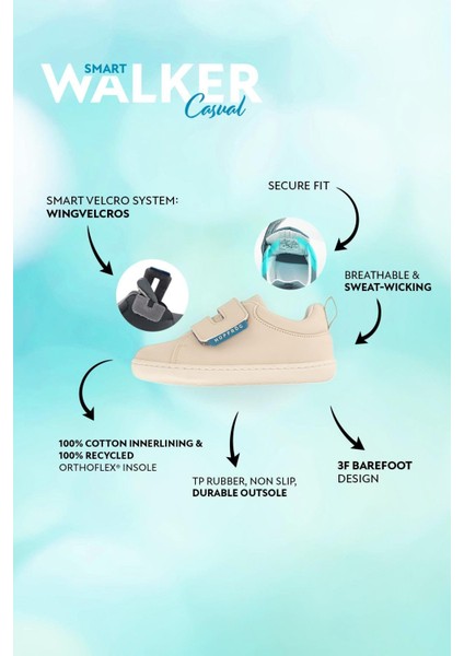 Smart Walker Casual Barefoot Çocuk Ayakkabı indirimleri