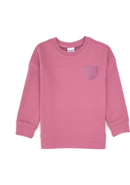 Kız Çocuk Koyu Pembe Sweatshirt 50314289-VR167