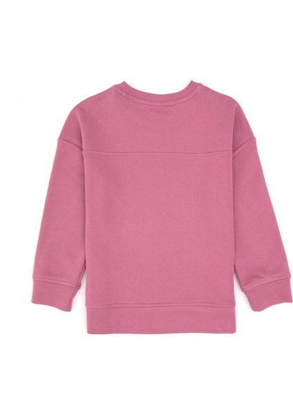Kız Çocuk Koyu Pembe Sweatshirt 50314289-VR167 fiyatları